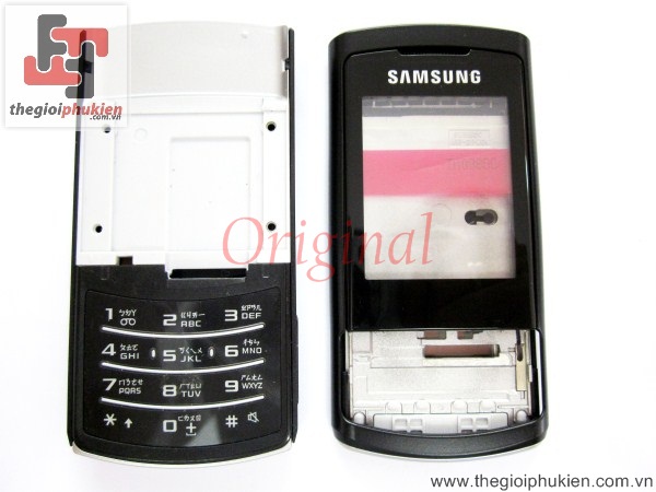 Vỏ Samsung C3053 Black Original